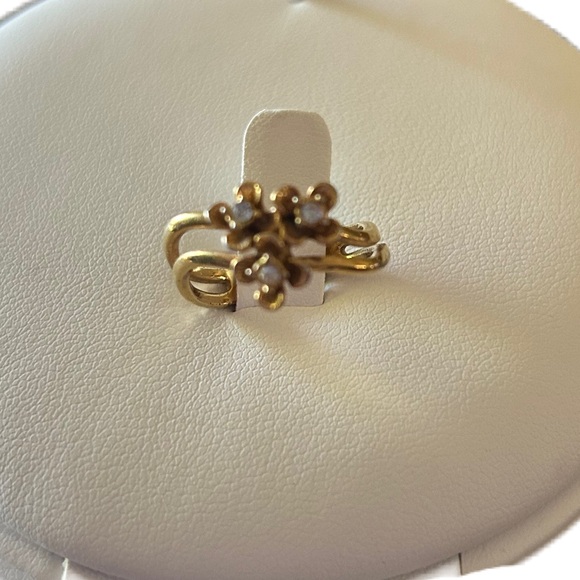 Vintage Avon Flower Brights Ring, size 5 EUC - Picture 1 of 10